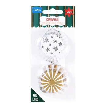 Mini Cupcake Baking Cases - Sparkle